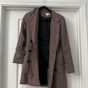 Flannel coat